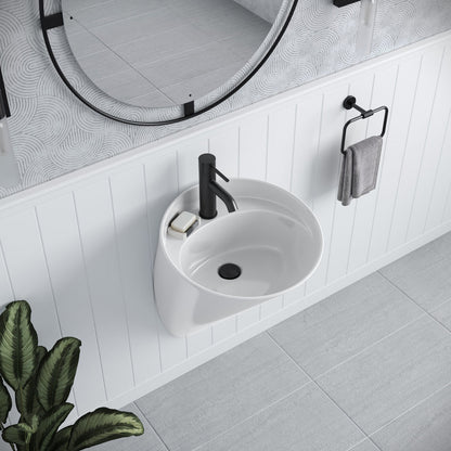 Swiss Madison Calice 18" Wall-Mount Bathroom Sink