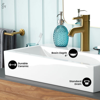 Swiss Madison Rennes Vanity 24" Vessel Sink