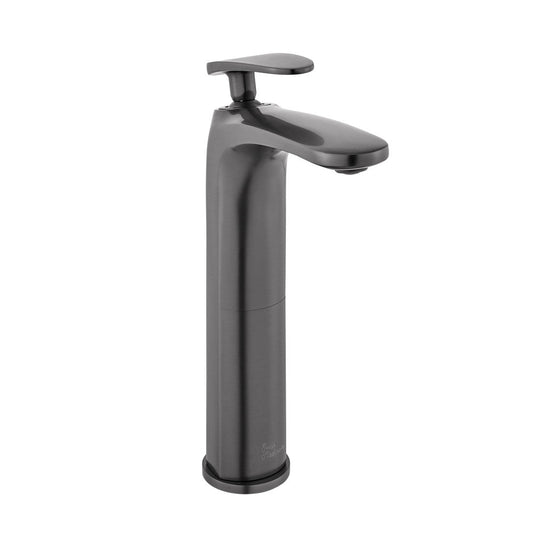 Swiss Madison Sublime Single Hole, Single-Handle, High Arc Bathroom Faucet in Gunmetal Grey