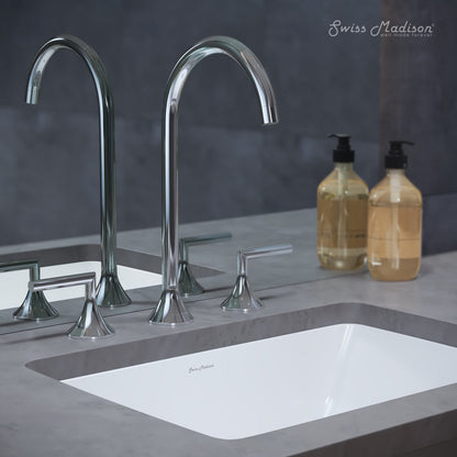 Swiss Madison Daxton 8 in. Widespread Bathroom Faucet in Chrome