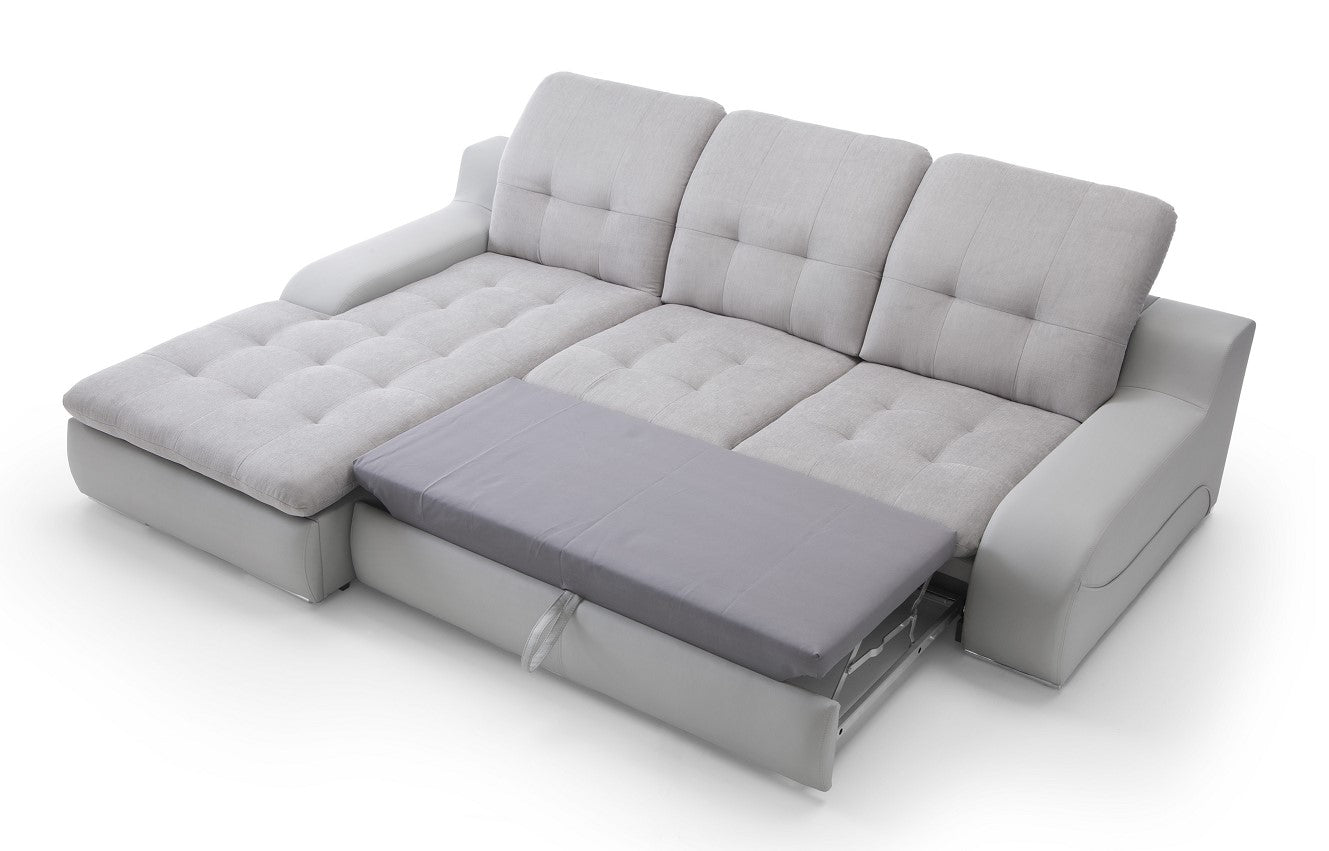 Maxima House Sectional Sleeper Sofa BAVERO with storage, SALE