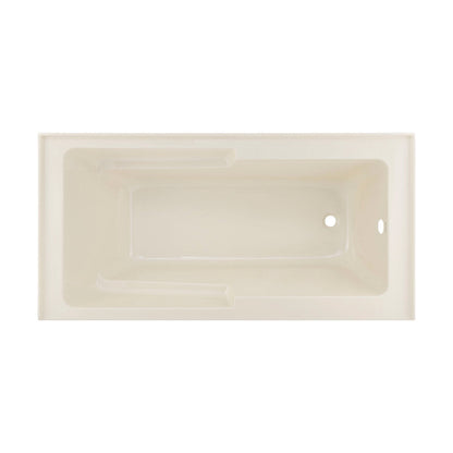 Swiss Madison Voltaire 60" x 30" Right-Hand Drain Alcove Bathtub with Apron in Bisque