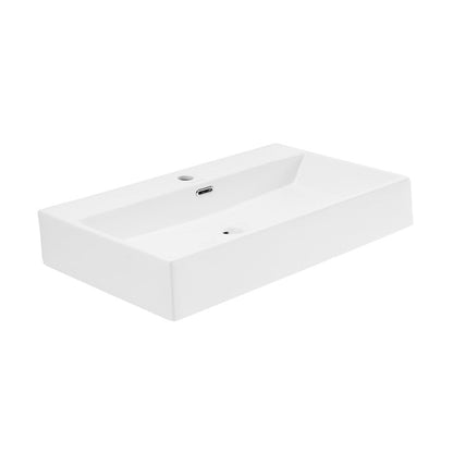 Swiss Madison Claire 30" Rectangle Wall-Mount Bathroom Sink