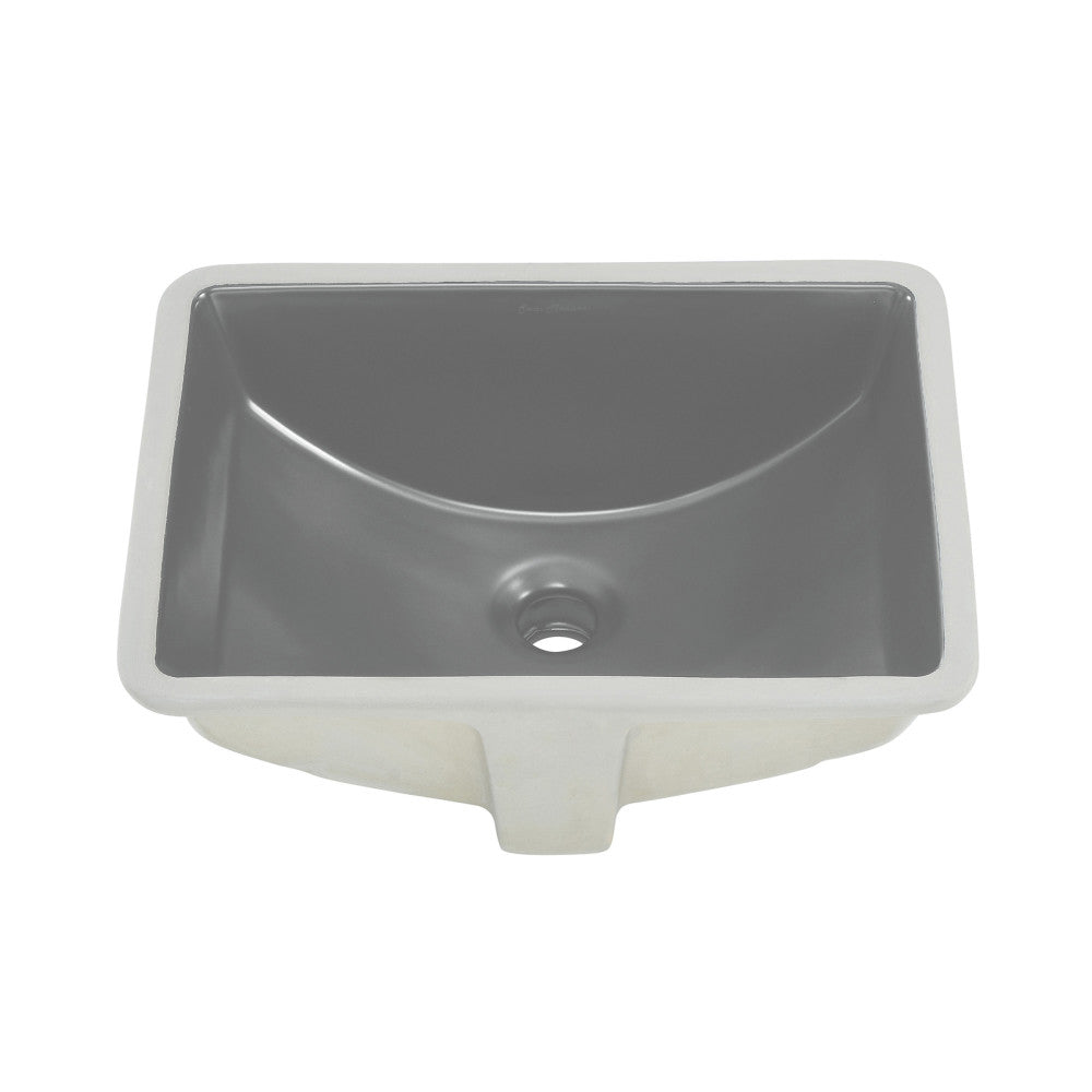 Swiss Madison Plaisir 18.5" Rectangular Ceramic Undermount Bathroom Sink in Matte Gray