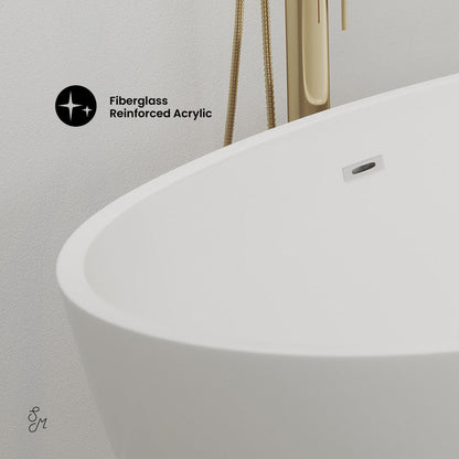Swiss Madison Manoir 60" Freestanding Bathtub
