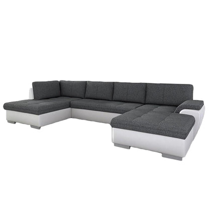 Maxima House Sectional TOKIO Maxi with FULL XL Sleeper and bedding storage