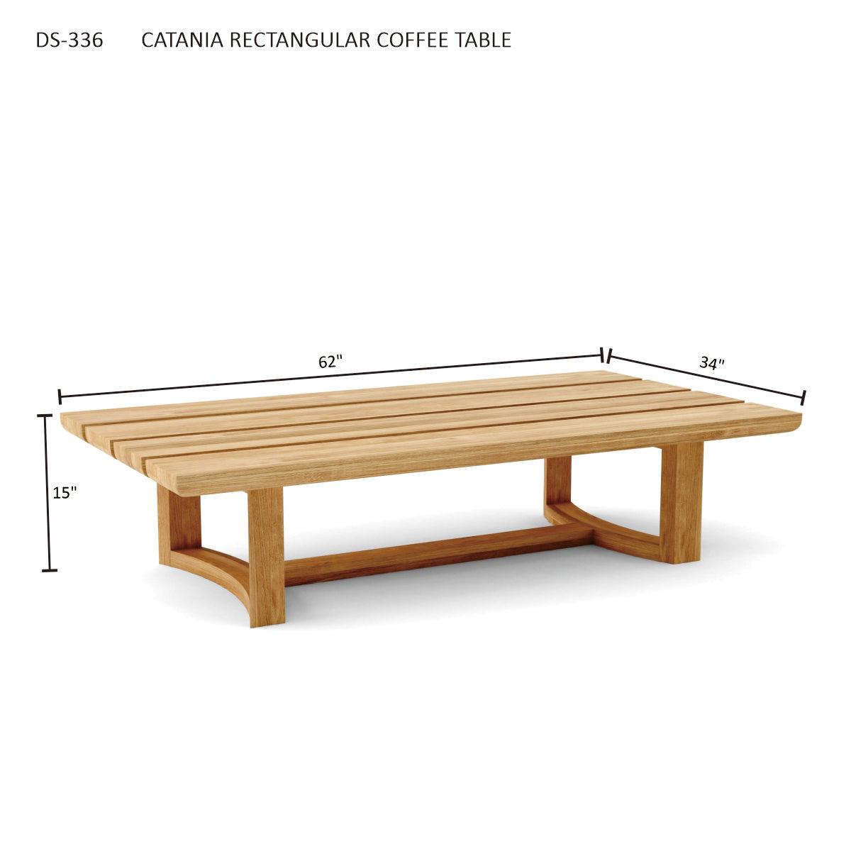 Anderson Teak Catania Coffee Table