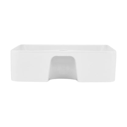 Swiss Madison Rennes 19" Vessel Sink in Glossy White