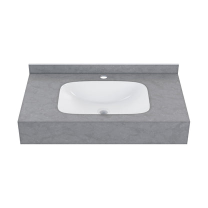 Swiss Madison Avancer 36'' Wall Mount Sink In Charcoal Grey