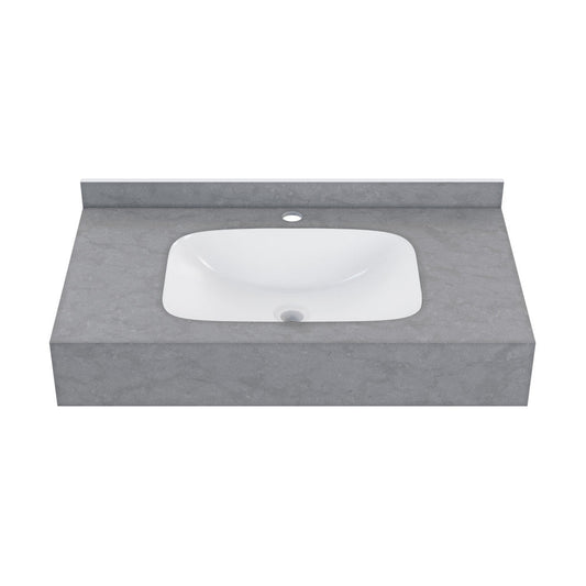Swiss Madison Avancer 36'' Wall Mount Sink In Charcoal Grey