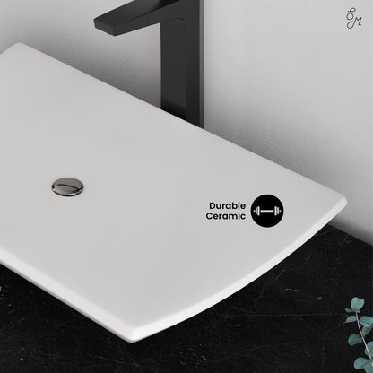 Swiss Madison Annecy 23.5” Rectangle Vessel Bathroom Sink