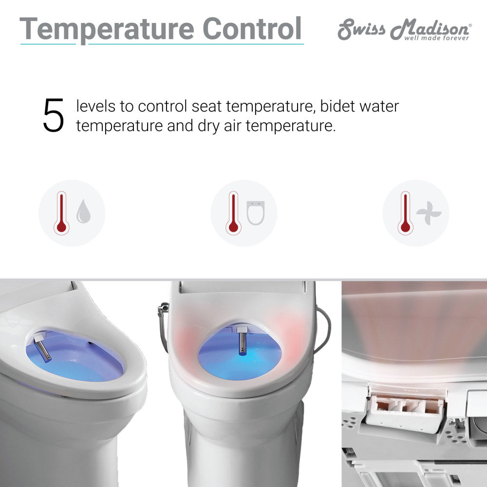 Swiss Madison Vivante Smart Toilet Seat Bidet