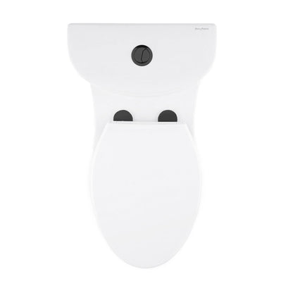 Swiss Madison Sublime One Piece Elongated Toilet Dual Flush, Black Hardware 1.1/1.6 gpf