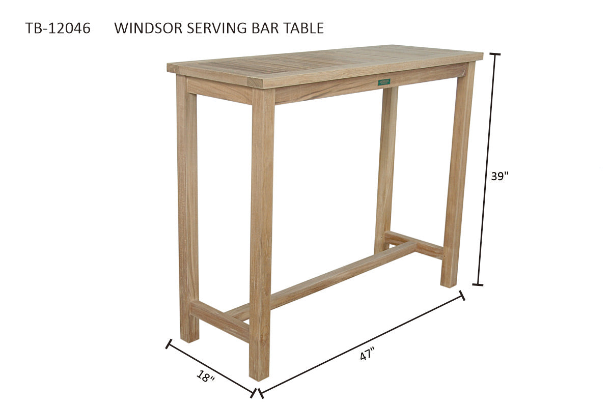 Anderson Teak Windsor Serving Table