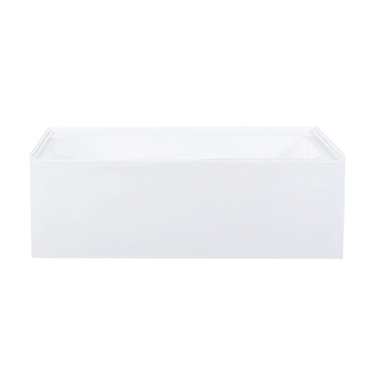 Swiss Madison Voltaire 60" x 32" Right-Hand Drain Alcove Bathtub with Apron and Armrest