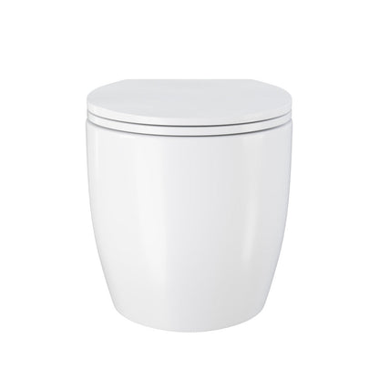 Swiss Madison Classe Wall-Hung Toilet Bowl Only in Glossy White