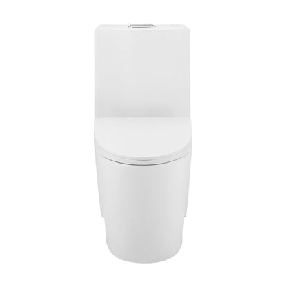Swiss Madison St. Tropez One-Piece Elongated Toilet Vortex Dual-Flush 1.1/1.6 gpf