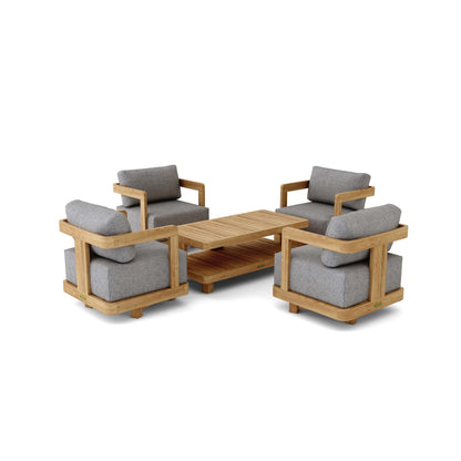 Anderson Teak SET-904 5-pc Granada Deep Seating