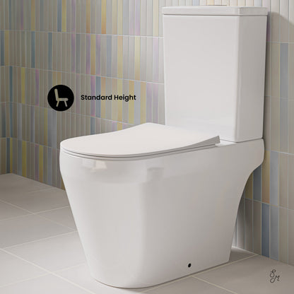Swiss Madison Lamarck Two-Piece Elongated Toilet Dual-Flush 1.1/1.6 gpf