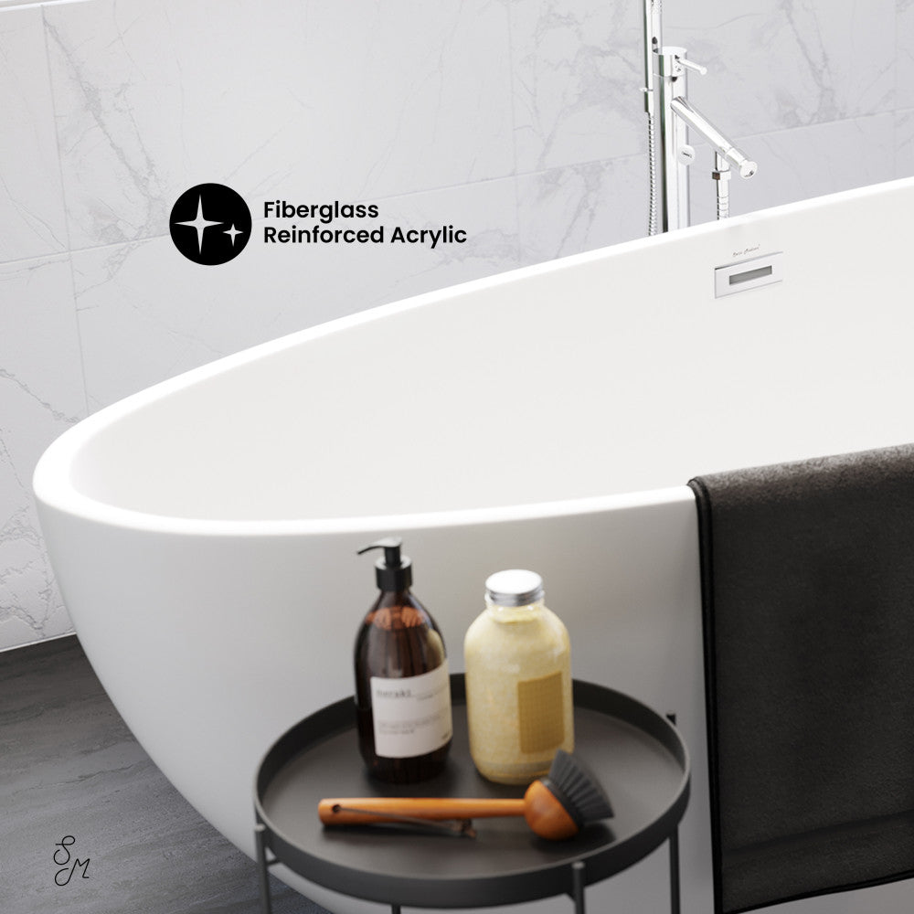 Swiss Madison Monaco 67" Freestanding Bathtub