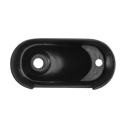 Swiss Madison Terre 18" Right Side Faucet Wall-Mount Bathroom Sink in Black