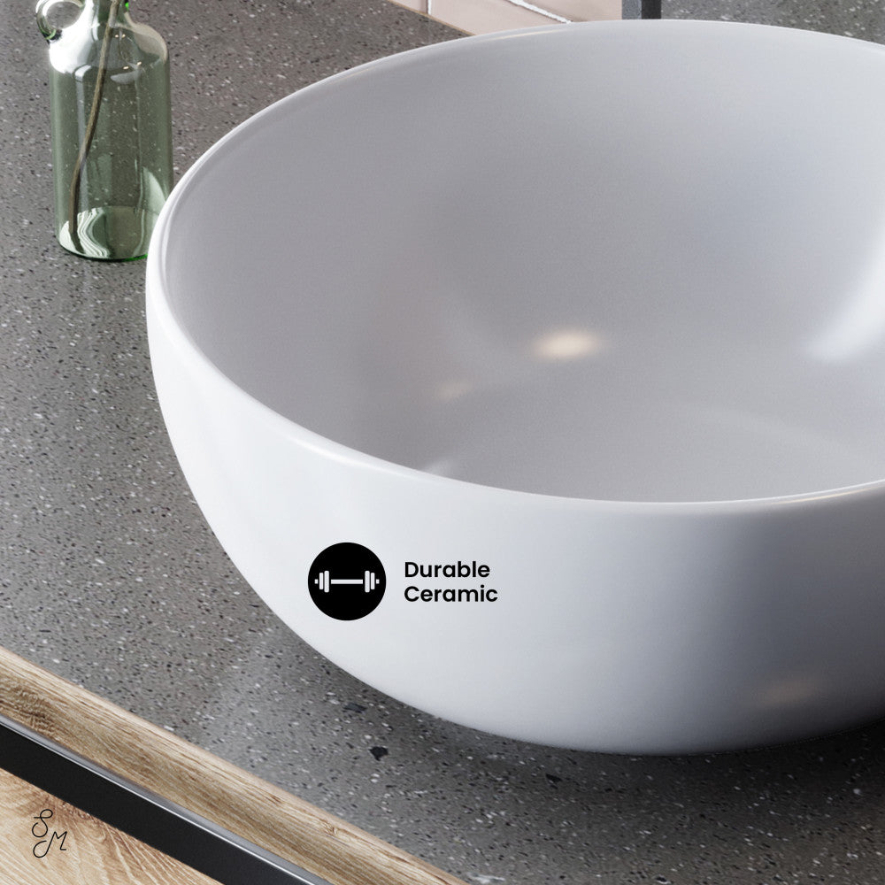 Swiss Madison Sublime Round Vessel Sink