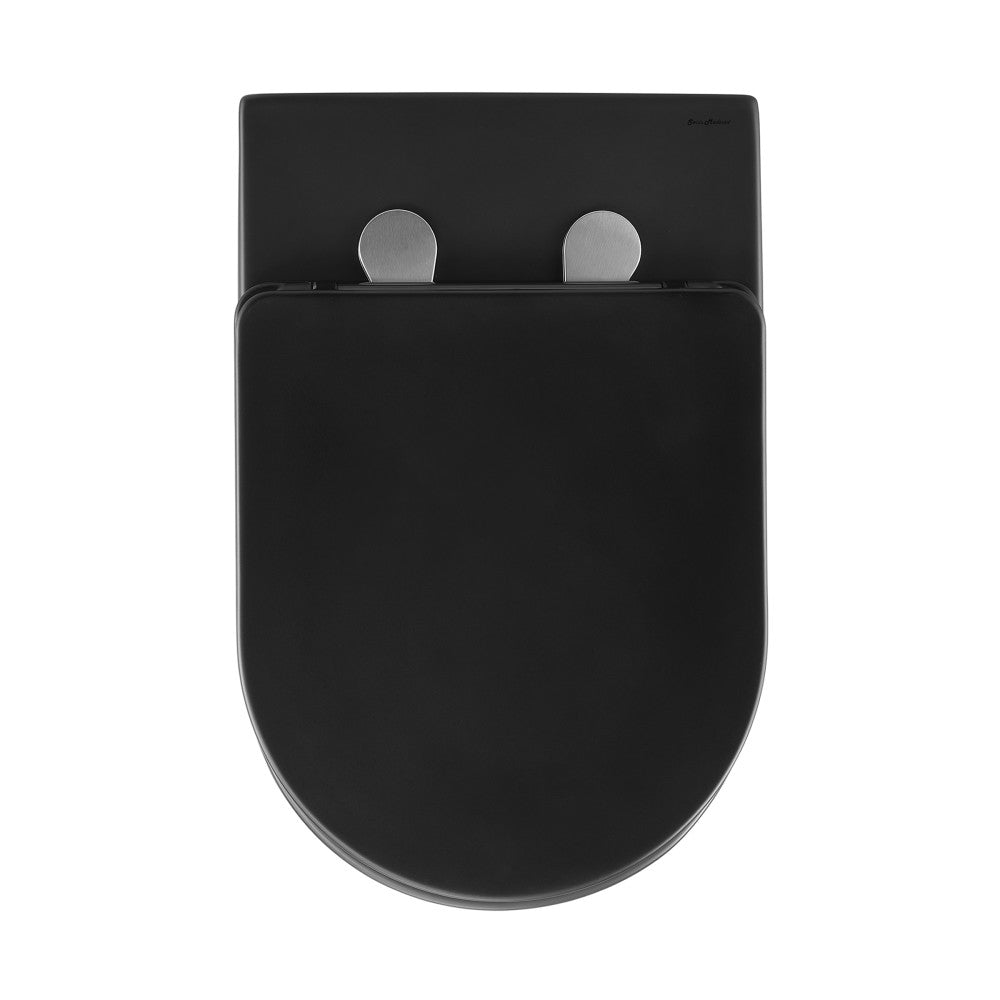 Swiss Madison St. Tropez Back-to-Wall Elongated Toilet Bowl