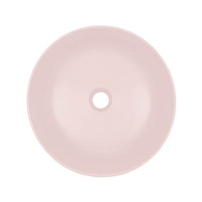 Swiss Madison Classe 16 Color Ceramic Sink in Matte Pink