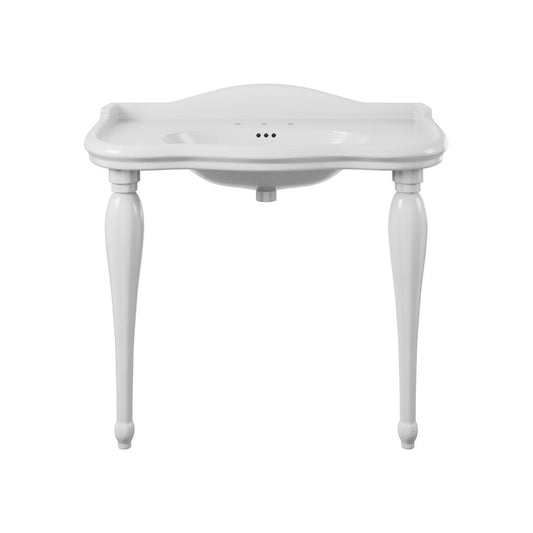 Swiss Madison Santorini 40" Rectangle 3-Hole Widespread Console Sink