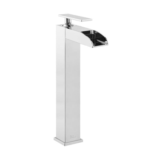 Swiss Madison Concorde Single Hole, Single-Handle, High Arc Waterfall, Bathroom Faucet in Chrome