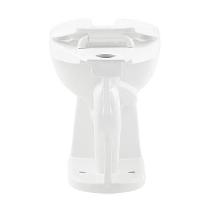 Swiss Madison Sirene Floor-Mounted Comfort Height Commercial Elongated Top Flush Spud Flushometer Toilet Bowl