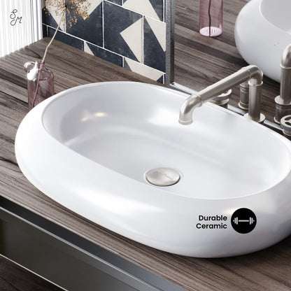 Swiss Madison Plaisir Oval Vessel Sink