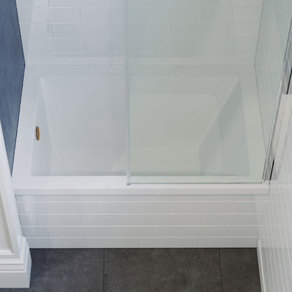Swiss Madison Voltaire 48" x 32" Left-Hand Drain Alcove Bathtub