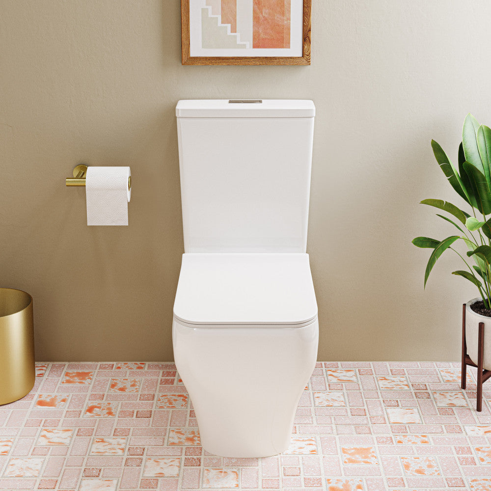 Swiss Madison Nadar Two-Piece Square Toilet Dual-Flush 1.1/1.6 gpf