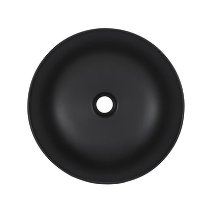 Swiss Madison Classe 16 Color Ceramic Sink in Matte Black