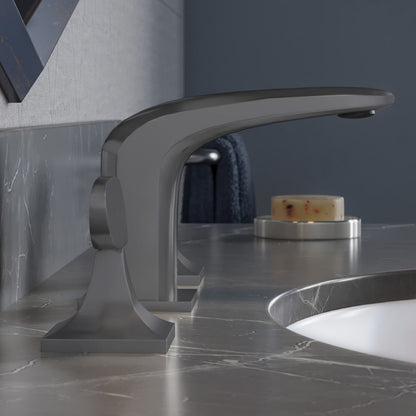 Swiss Madison Chateau 8 in. Widespread, 2-Handle, Bathroom Faucet in Gunmetal Grey