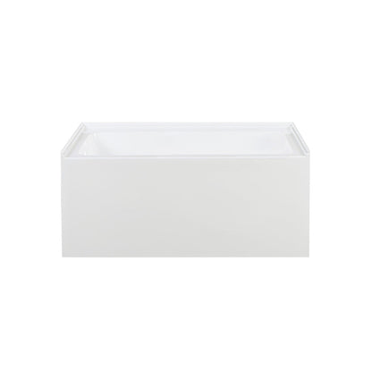 Swiss Madison Voltaire 48" x 32" Left-Hand Drain Alcove Bathtub with Apron