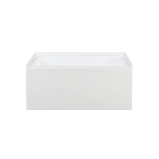 Swiss Madison Voltaire 48" x 32" Left-Hand Drain Alcove Bathtub with Apron