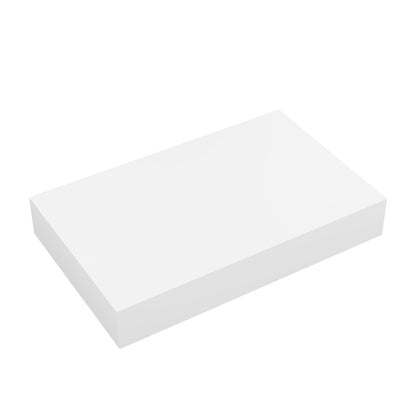 Swiss Madison Monaco 36" Floating Bathroom Shelf in Glossy White (SM-VS252)