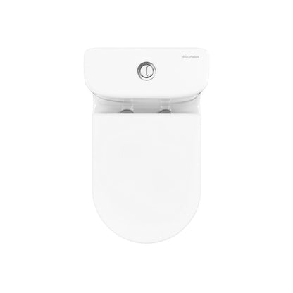 Swiss Madison TWISTER Dual Flush, Cascade One-Piece Compact Toilet, 1.1/1.6 GPF