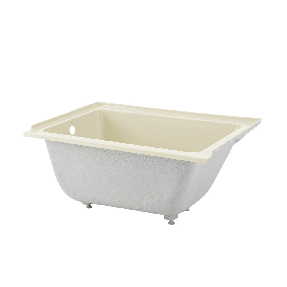 Swiss Madison Voltaire 48" x 32" Left-Hand Drain Alcove Bathtub in Bisque