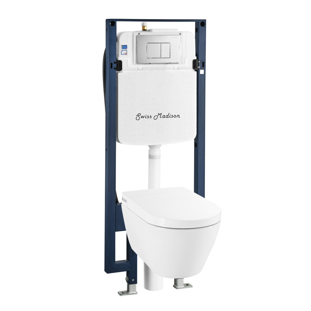 Swiss Madison Hugo Smart Wall-Hung Toilet with Bidet Bundle
