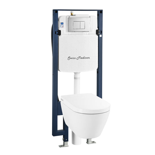 Swiss Madison Hugo Smart Wall-Hung Toilet with Bidet Bundle
