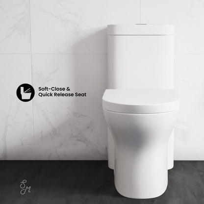 Swiss Madison Monaco One-Piece Elongated Toilet Dual-Flush 1.1/1.6 gpf