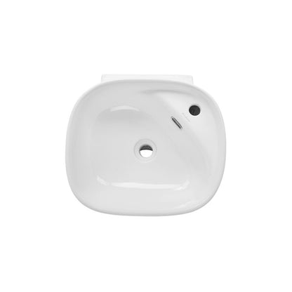 Swiss Madison Ivy One Piece Pedestal Sink