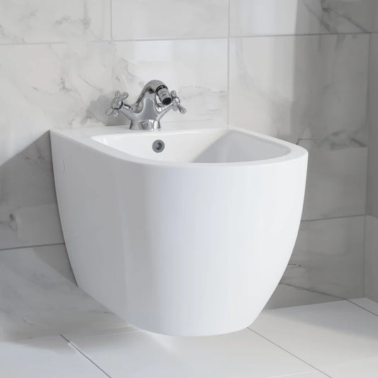 Swiss Madison St. Tropez Wall Hung Bidet in Glossy White