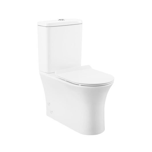Swiss Madison Calice Two-Piece Elongated Rear Outlet Toilet Dual-Flush 1.1/1.6 gpf