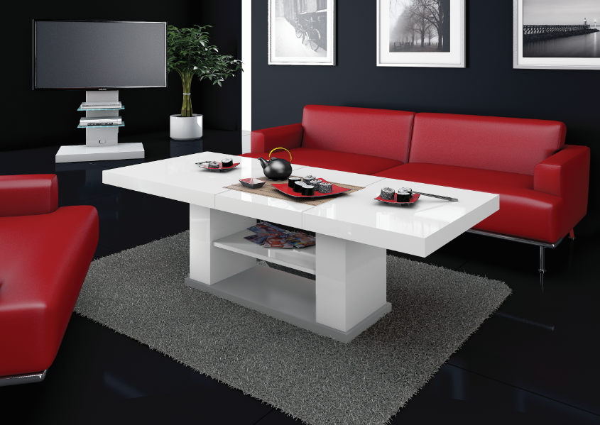 Maxima House Lift Top Coffee Table MATERA, Multi-Function