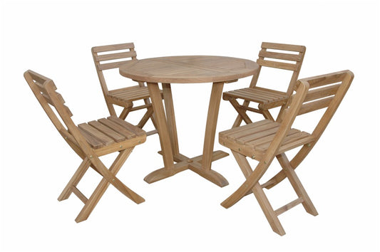 Anderson Teak Descanso Alabama 5-Pieces Bistro Set