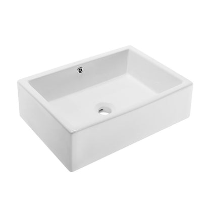 Swiss Madison Voltaire 17 Rectangle Ceramic Vessel Sink